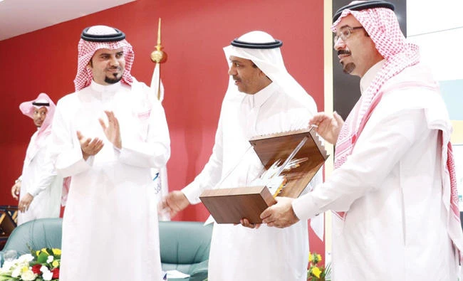Abdulilah bin Mohammed Al-Sharif, secretary-general of the National Committee for Narcotics Control, at the awareness forum at Jeddah University. (SPA)