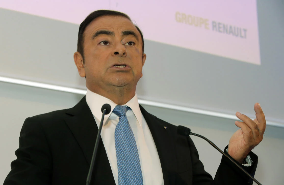 Chief Executive Carlos Ghosn said that Nissan will roll out eight new battery-powered models and 12 hybrids. (AP)