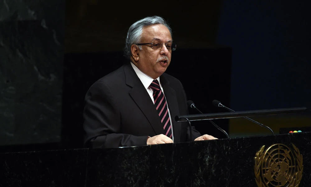 Saudi Ambassador to UN Abdullah Al-Mouallimi
. (AFP)