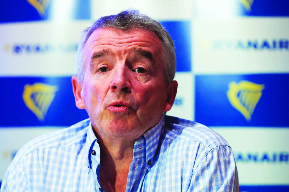 Outspoken Ryanair CEO Michael O’Leary has sent a letter apologizing to pilots and offeringto beat competitor’s pay packages. (AFP)