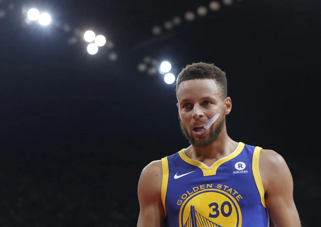 Stephen Curry had previously said he would likely skip the customary visit by his defending NBA champions Golden State Warriors to the White House over Trump’s policies. (AP)