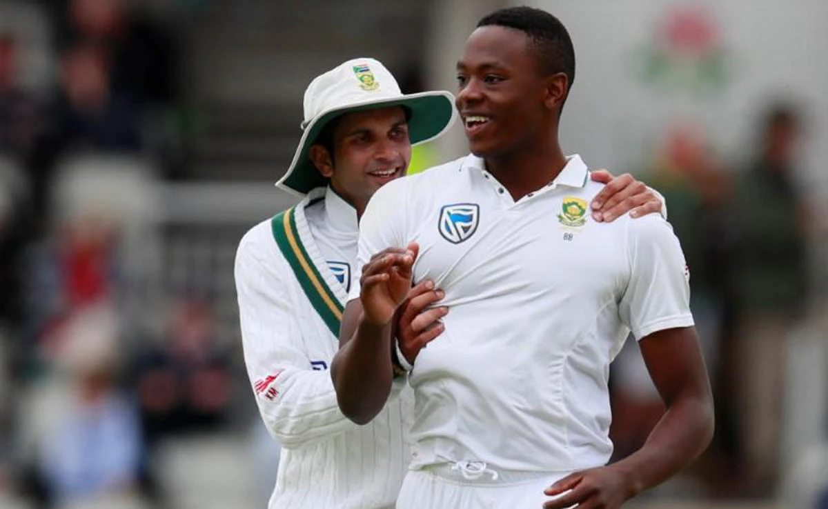 South Africa’s Kagiso Rabada celebrates taking the wicket of England’s Keaton Jennings on August 6, 2017. (File photo: Action Images via Reuters)