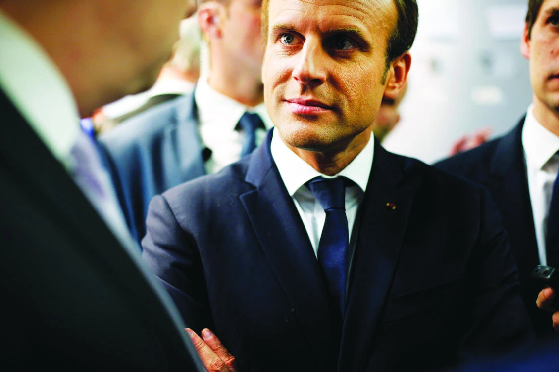 French President Emmanuel Macron wants to develop a culture of entrepreneurship in France but now more attention is being paid to helping bosses when things start to go wrong. (Reuters)