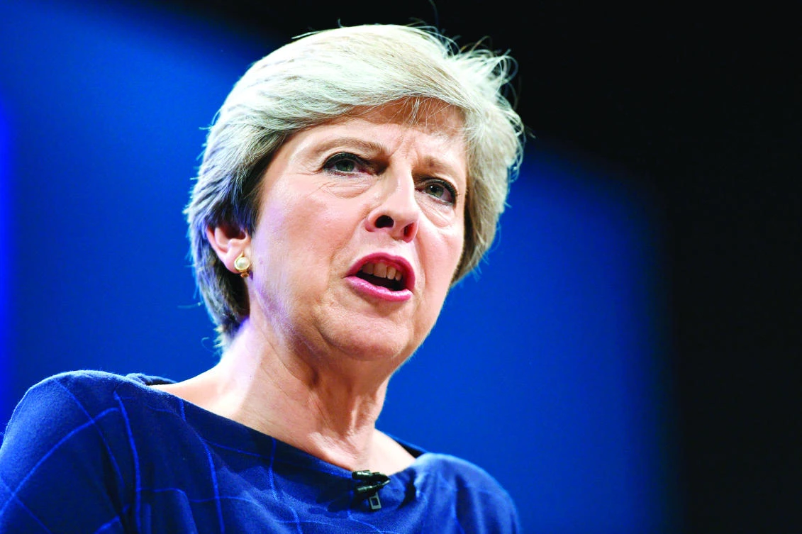 Britain’s Prime Minister Theresa May told her Israeli counterpart Benjamin Netanyahu during a call that the Iran deal was ‘vitally important to regional security.’ (AFP)