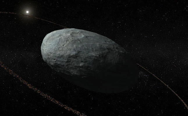 Aside from its 2 moons, dwarf planet Haumea has a ring: study