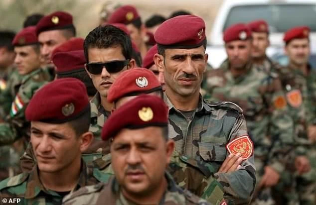 Kurdish peshmerga forces, show here voting in last month's independence referendum, are reported to have blocked roads from other parts of Iraq to the autonomous Kurdistan region. (AFP)