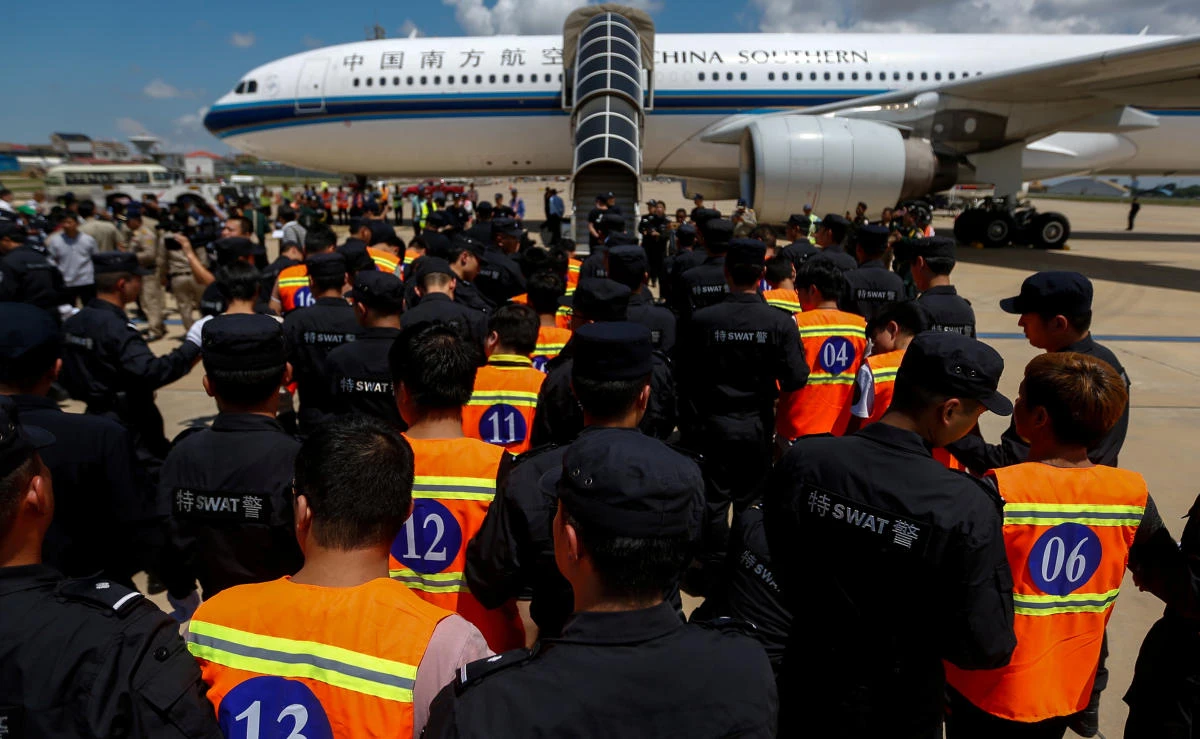 Cambodia deports 74 Chinese arrested for telecom extortion scams