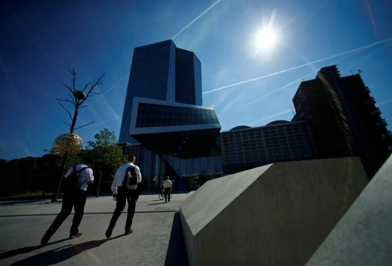 The European Central Bank recently announced timelines to set aside money for losses on new loans that have gone roughly three months unpaid, angering EU lawmakers. Above, the ECB headquarters in Frankfurt, Germany. (Reuters)
