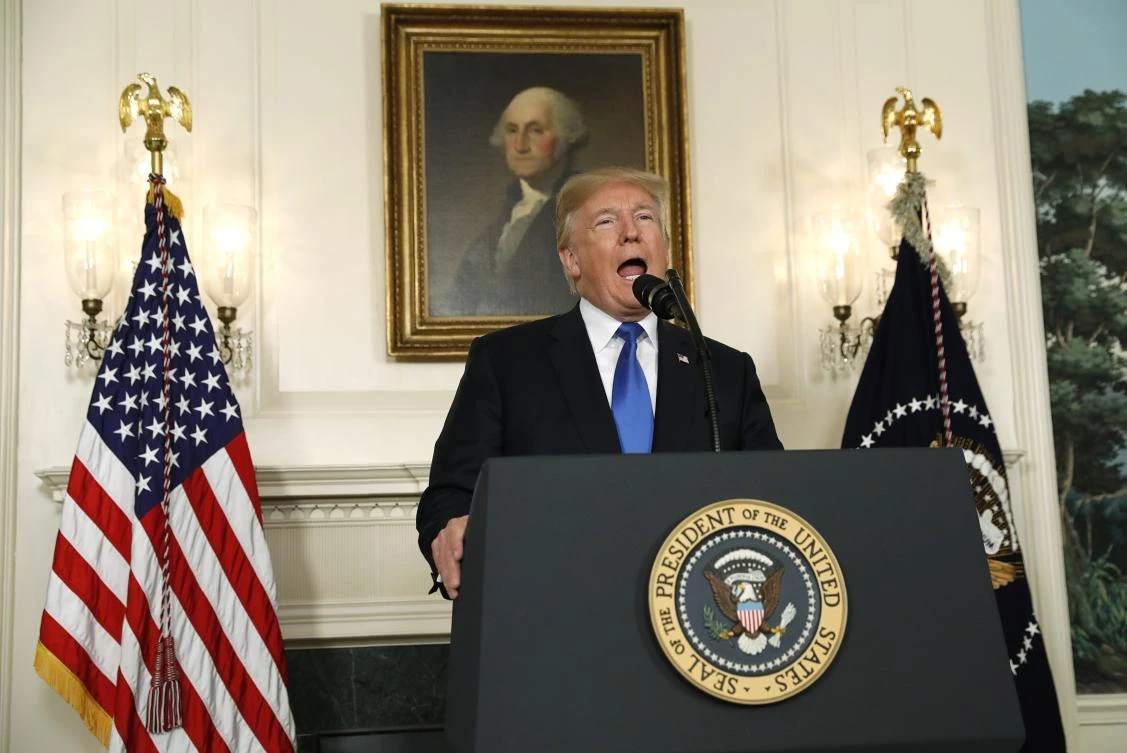 Trump unveils new strategy to counter Iran
