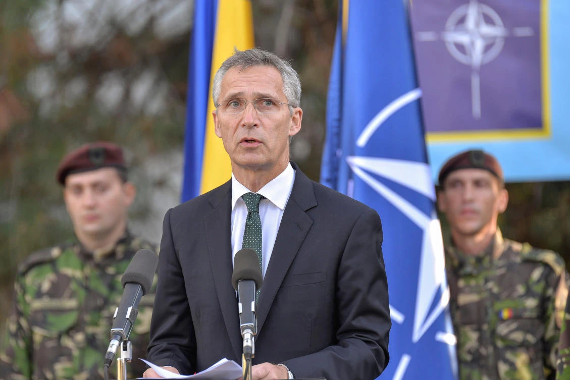 NATO Secretary-General Jens Stoltenberg. (Inquam Photos/Bogdan Danescu via Reuters)
