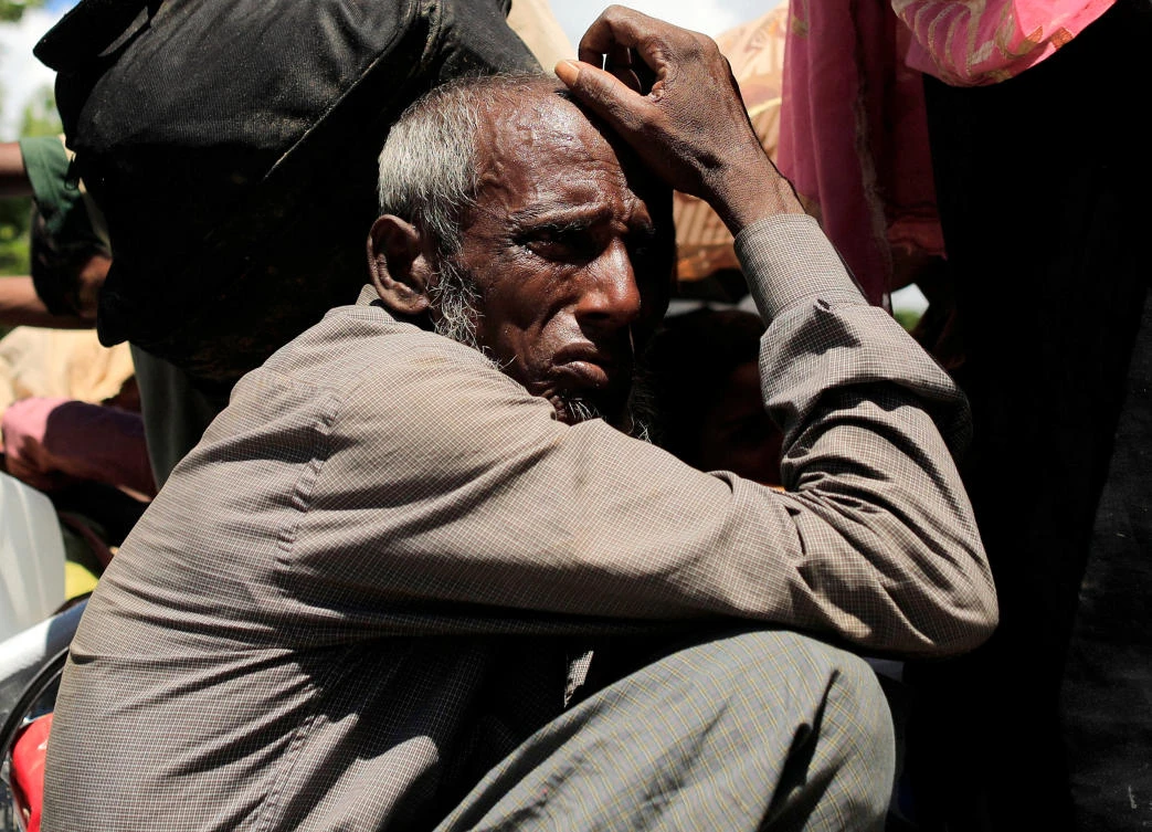 More than half a million Rohingya have fled Rakhine and crossed into neighboring Bangladesh. (Reuters)