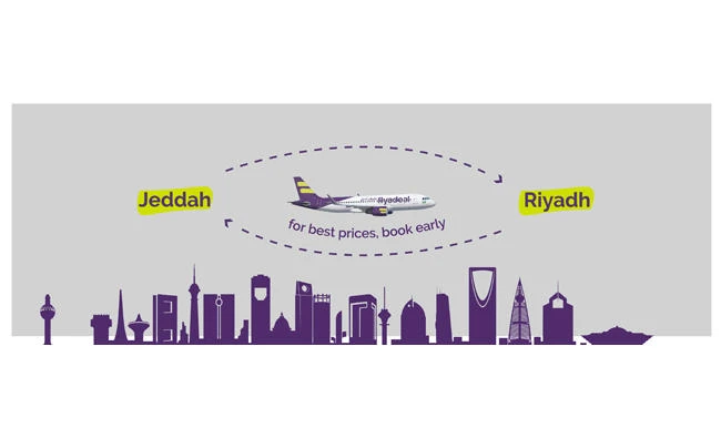 flyadeal increases flights between Jeddah and Riyadh
