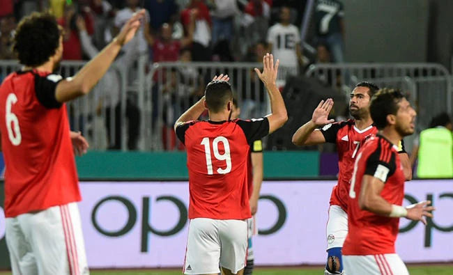 The Egyptian national football team has been invited by Saudi Arabia to perform umrah. (AFP)