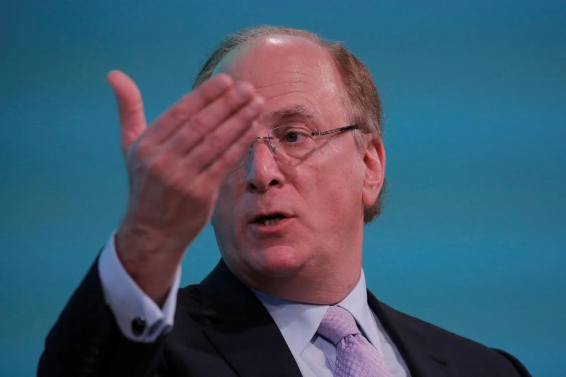 BlackRock CEO Larry Fink is among the global financial chiefs expected to attend a major Public Investment Fund conference in Riyadh next week. (Reuters)