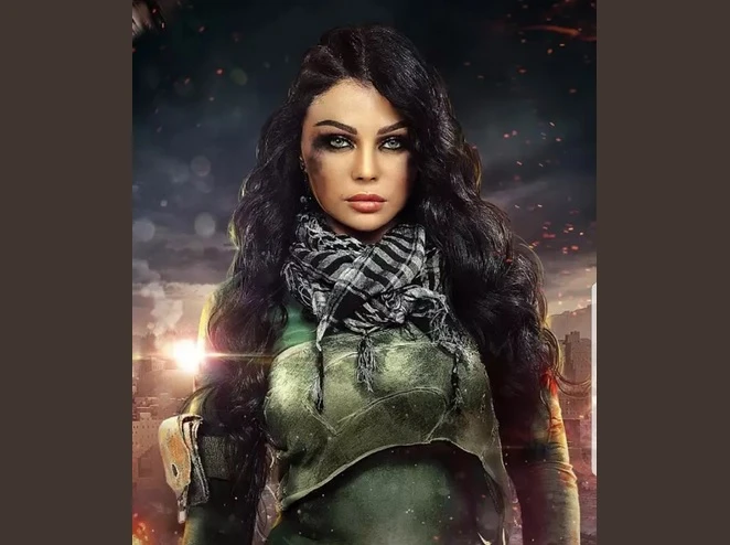 Haifa Wehbe, who is the gaming company’s first-ever celebrity ambassador, stars in an action-packed game. (Photo courtesy: Twitter)