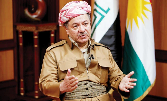 Iraq's Kurdistan region's President Massoud Barzani. (Reuters)