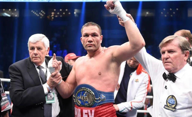 Kubrat Pulev pulled out of his bout with Anthony Joshua. (Reuters)