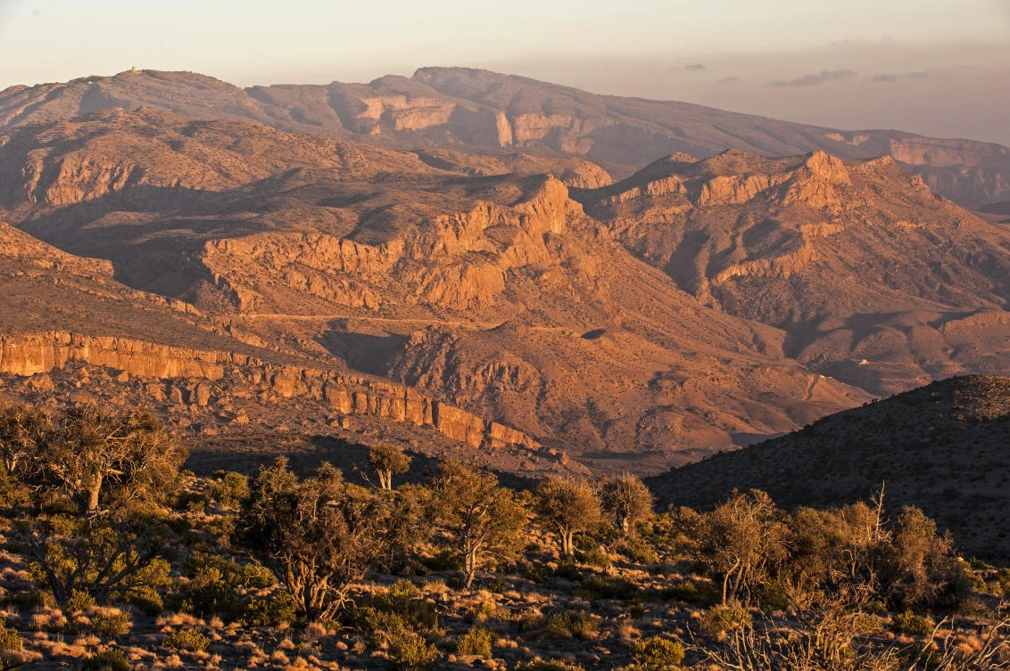 A file photo of the Hajjar mountains in Oman. (Shutterstock)