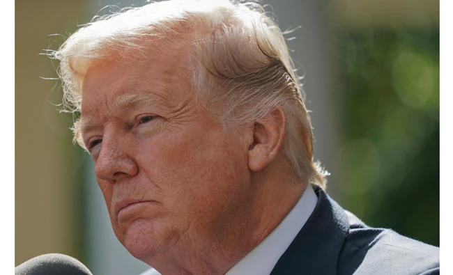 US President Donald Trump