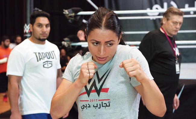 Meet Shadia Bseiso, first Arab female WWE star