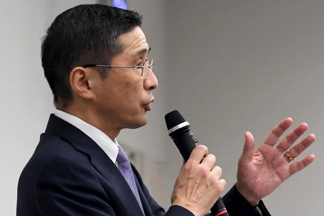 Nissan chief executive Hiroto Saikawa said the company’s training system for certifying vehicle inspection staff had not changed for 20 years. (AFP)