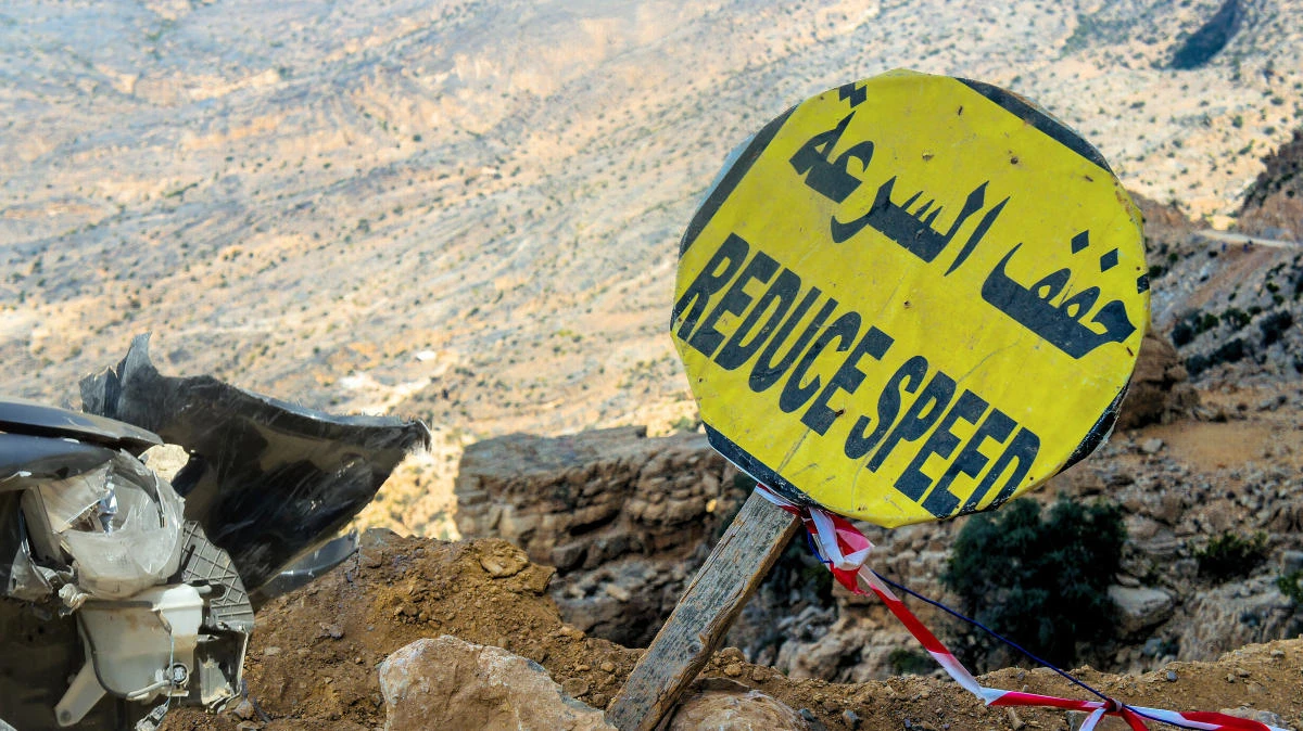 Oman traffic police are working constantly to reduce crashes. (Shutterstock)