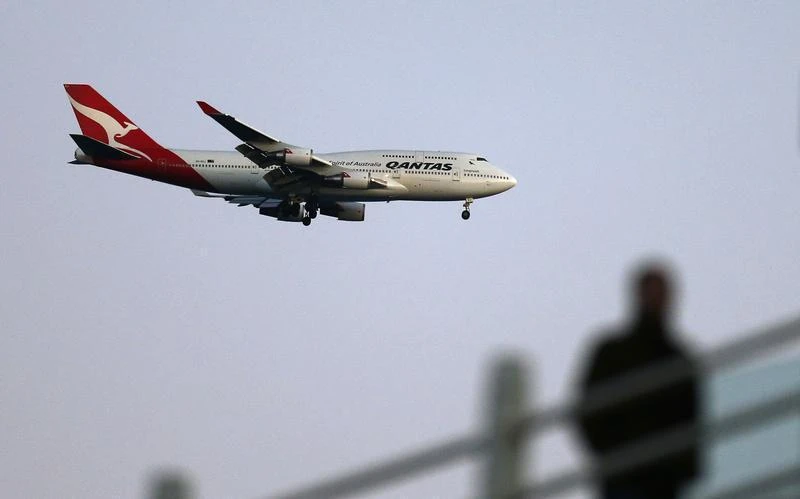 A Qantas 747 aircraft, similar to one above, bound for San Francisco was forced to return to Australia on Saturday after a “technical issue” 90 minutes into its flight. (Reuters)