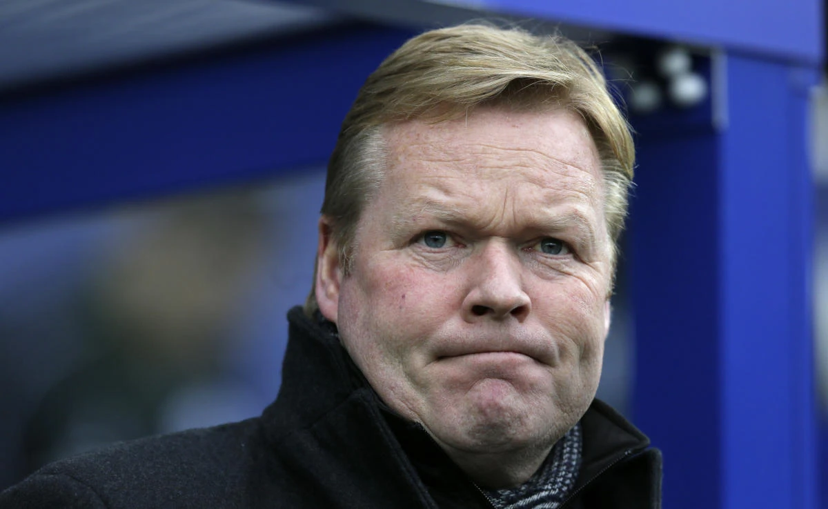 Ronald Koeman. (File photo by AP)