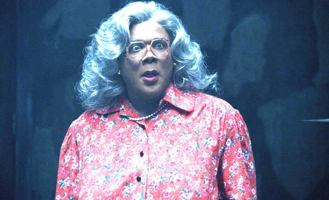 Tyler Perry as Madea in ‘Tyler Perry’s Boo 2! A Madea Halloween.’ (AP)