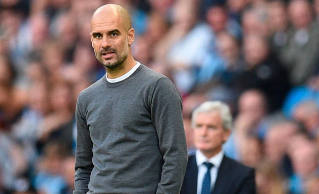 Pep Guardiola does not see City staying unbeaten. (AFP)