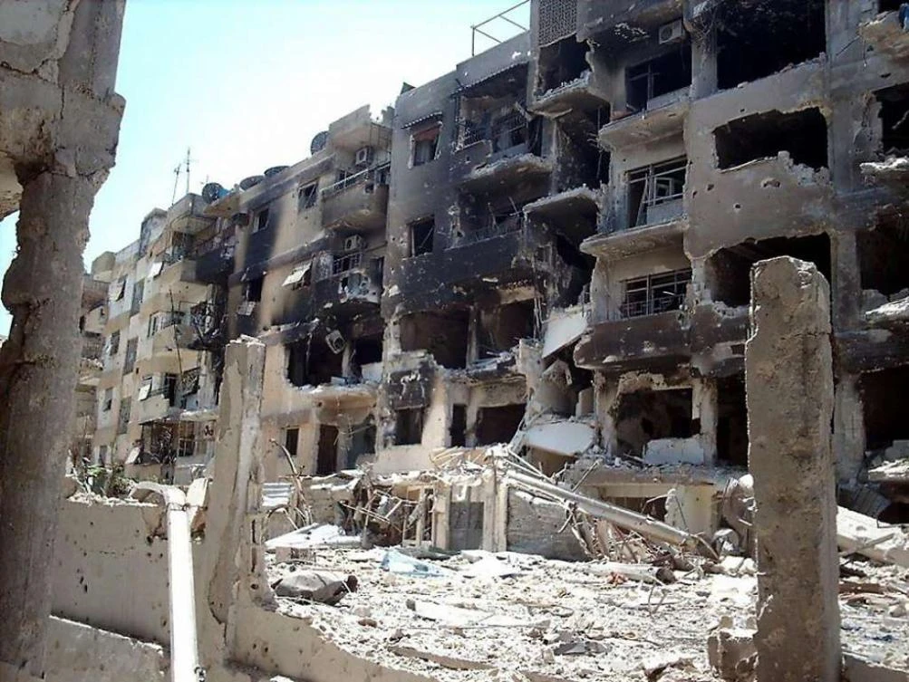 A file photo of Qusur district (AFP)