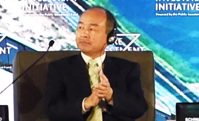 Masayoshi Son. (AFP)