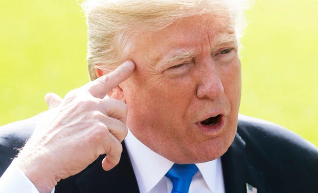 Trump blames media for his tough image