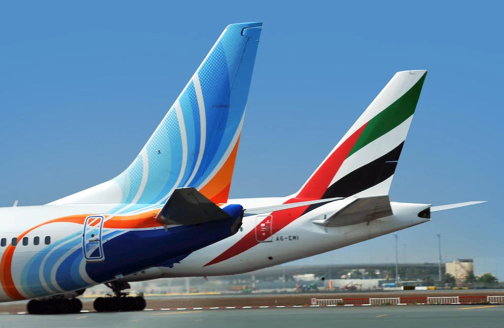 Emirates, flydubai, and Dubai Airports, are owned by the government of Dubai. (Courtesy Emirates)
