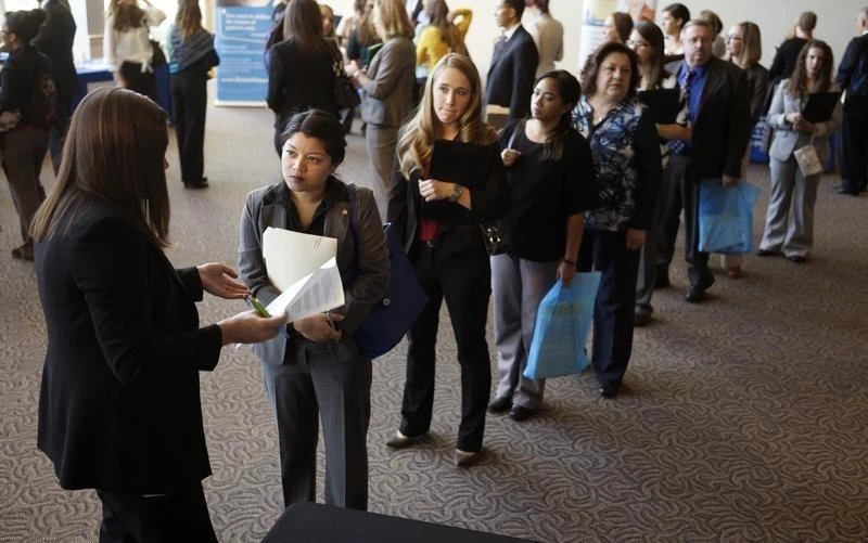 The US labor market is near full employment, with the jobless rate at more than a 16-1/2-year low of 4.2 percent. (Reuters)