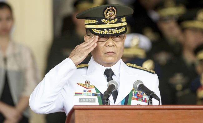 Chief Rey Leonardo Guerrero. (AFP)
