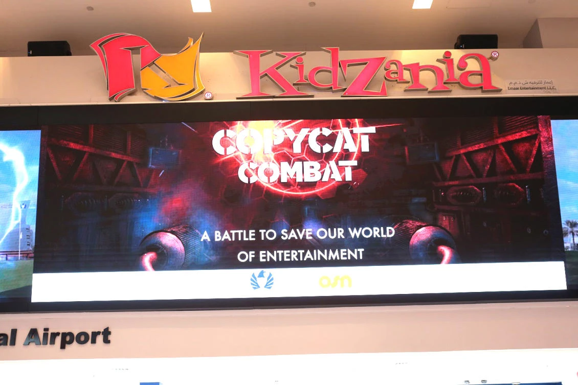 Copycat Combat at KidZania Dubai.