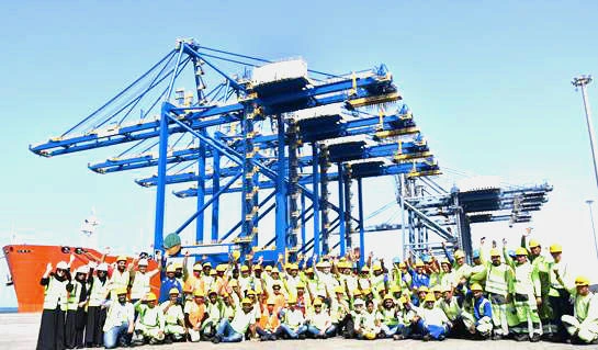 Red Sea Gateway Terminal is one of the best equipped and most technologically advanced terminal ports
on the Asia-Europe trade lane.