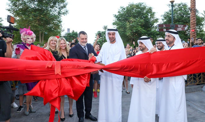 Representatives from Lionsgate and Dubai Parks and Resorts management attended the launch ceremony.