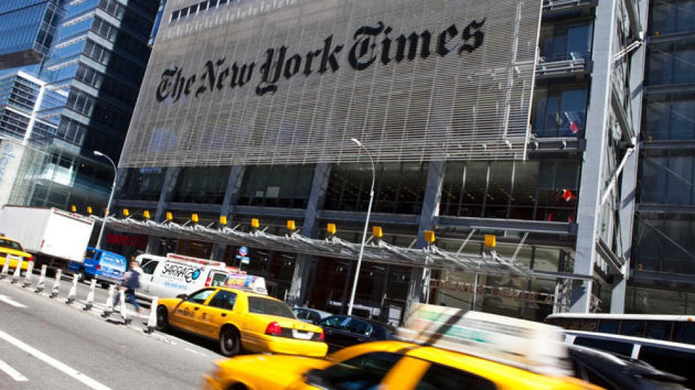 The New York Times Co’s revenue rose to $385.6 million from $363.5 million. (Reuters)