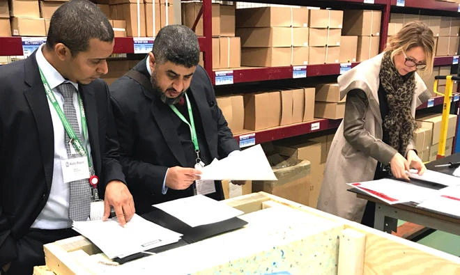 The team consisted of Ayman Al-Surhi, Hani Al-Zahrani and Omar Al-Kathiri.