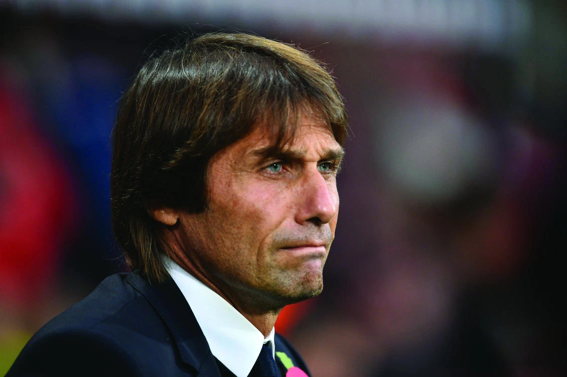 The spotlight is firmly on Antonio Conte after a patchy run of form. (AFP)
