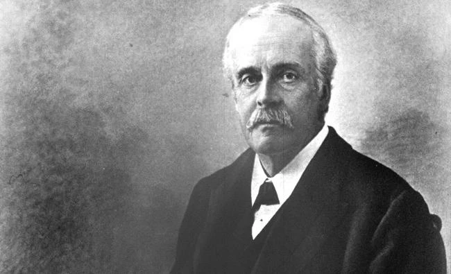 This handout file photo taken in 1925 and obtained from the Israeli Government Press Office (GPO) shows a portrait of then-Foreign Secretary Arthur Balfour taken in 1917. (AFP)