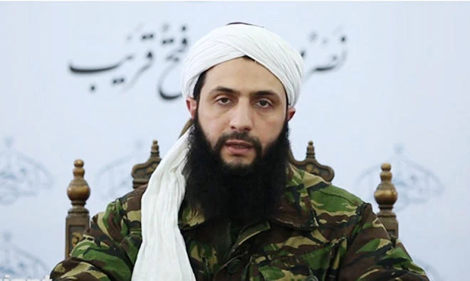 Abu Mohamad al-Golani, the leader of the Syrian Islamist rebel group Jabhat Fateh Al-Sham. (Reuters file)