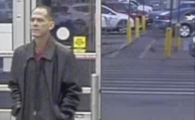 This Nov. 1, 2017, image released by the Thornton Police Department shows shooting suspect Scott Ostrem at a Walmart in Thornton, Coloradol. (Thornton Police Department via AP)