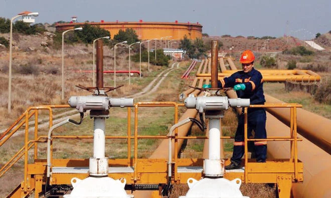 Kurdish crude arrives by pipeline in Ceyhan. (Reuters)