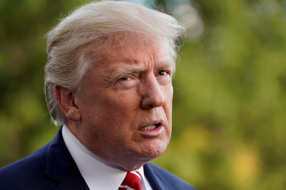 US President Donald Trump. (Reuters/Yuri Gripas)