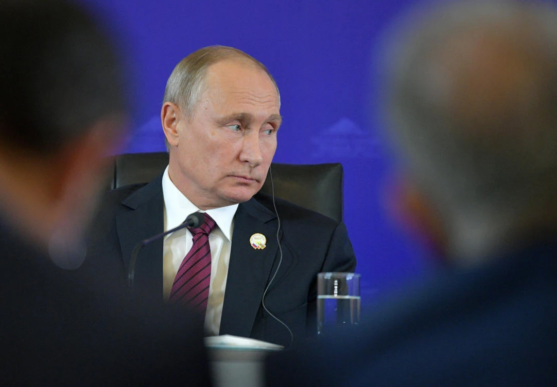 Among those targeted by Canada’s sanctions include Alexander Bastrykin, Russia’s top investigator and a close aide to Russian President Vladimir Putin, above. (Kremlin via AP)
