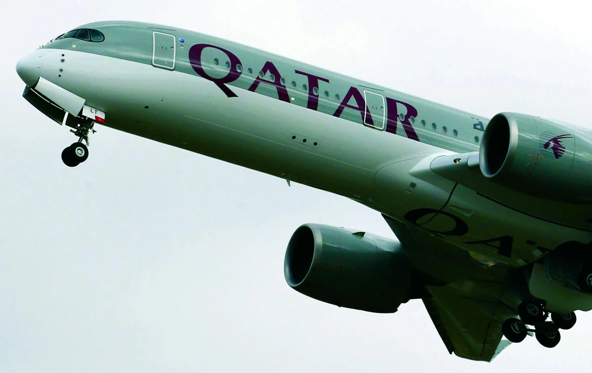 A Qatar Airlines Airbus A350 aircraft takes off in Colomiers, near Toulouse. The carrier has been hardest hit among regional rivals by the ongoing diplomatic feud according to Euromonitor. (Reuters)
