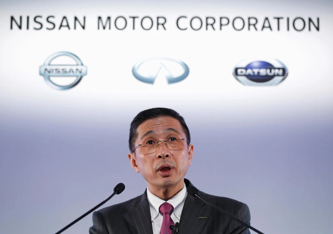 Nissan chief executive Hiroto Saikawa said the scandal has “undermined the trust” of to customers, partners and dealers. (Reuters)